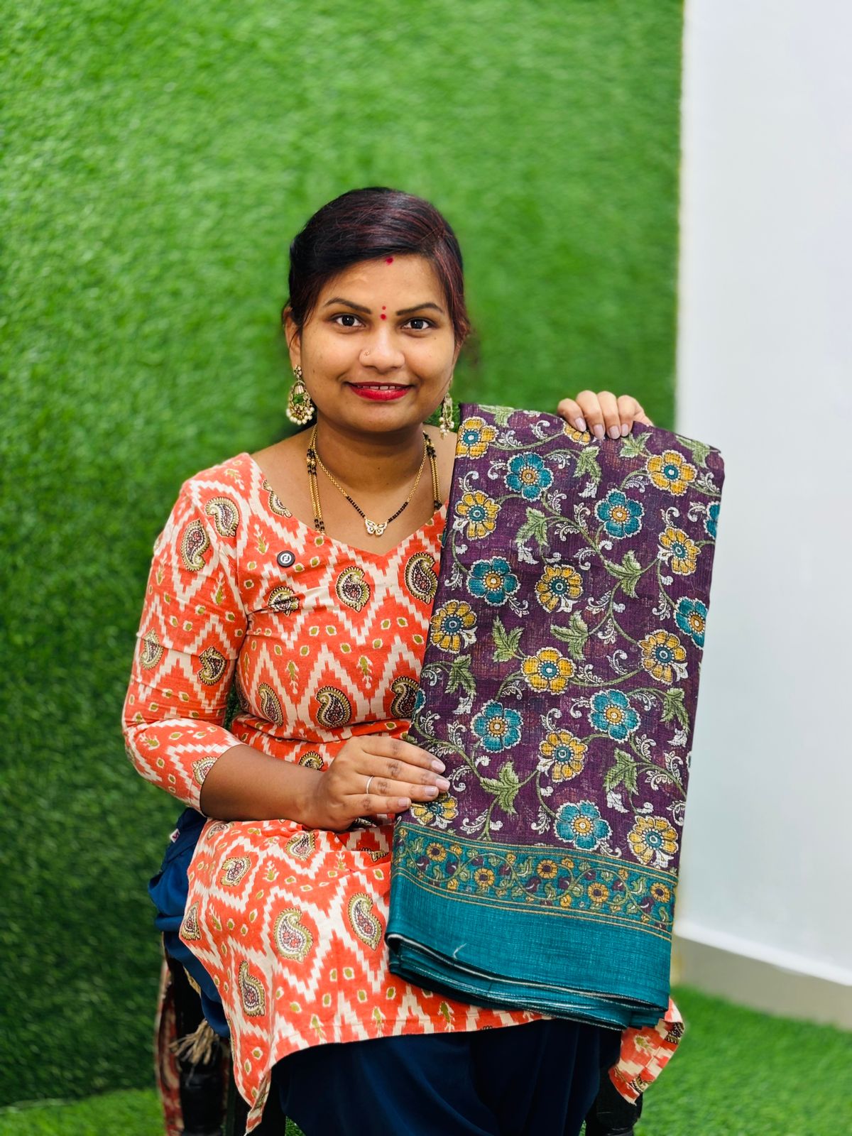 Kalamkari Kota Cotton