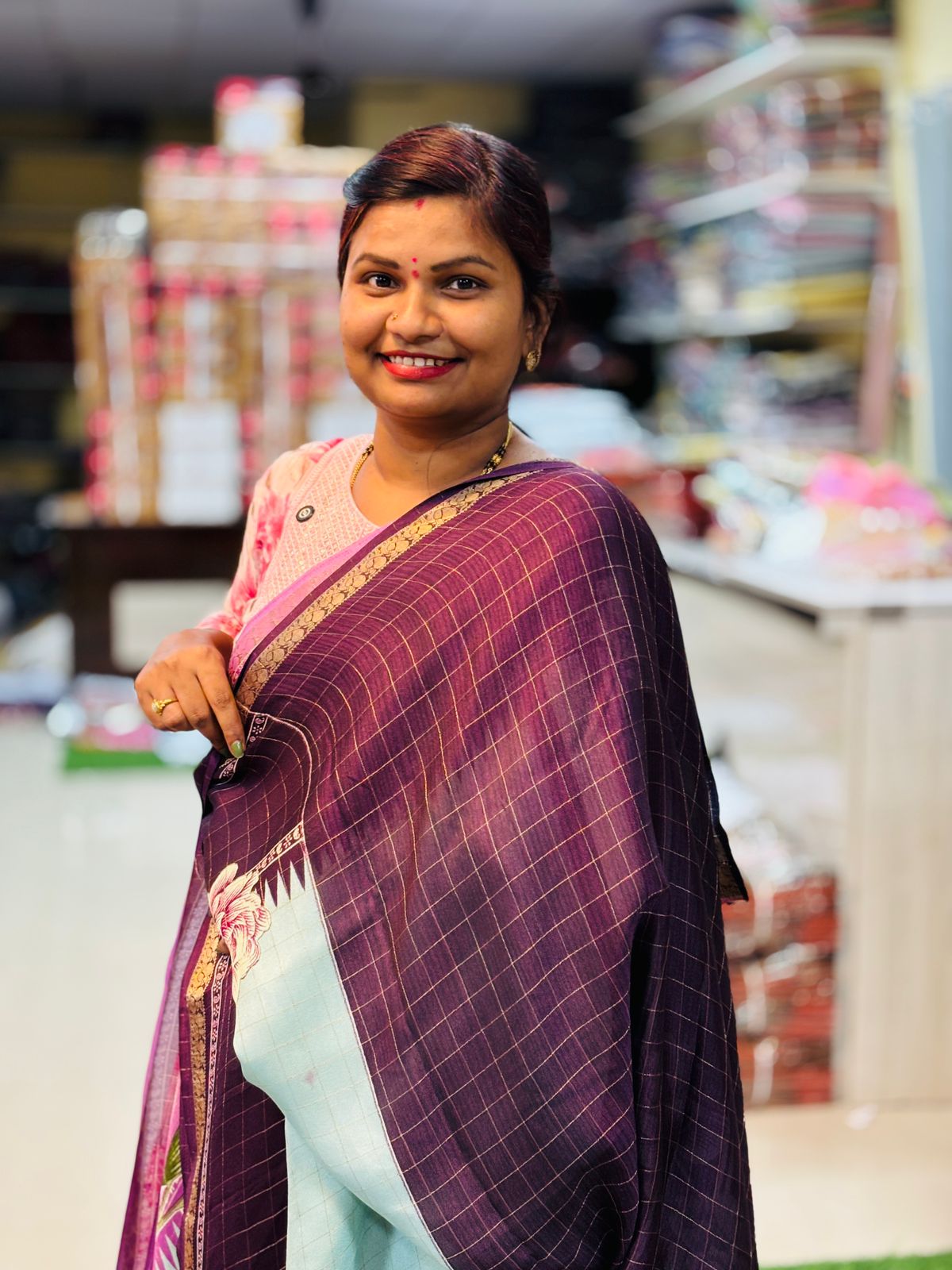 Ganga Jamuna Borders Crepe Silk