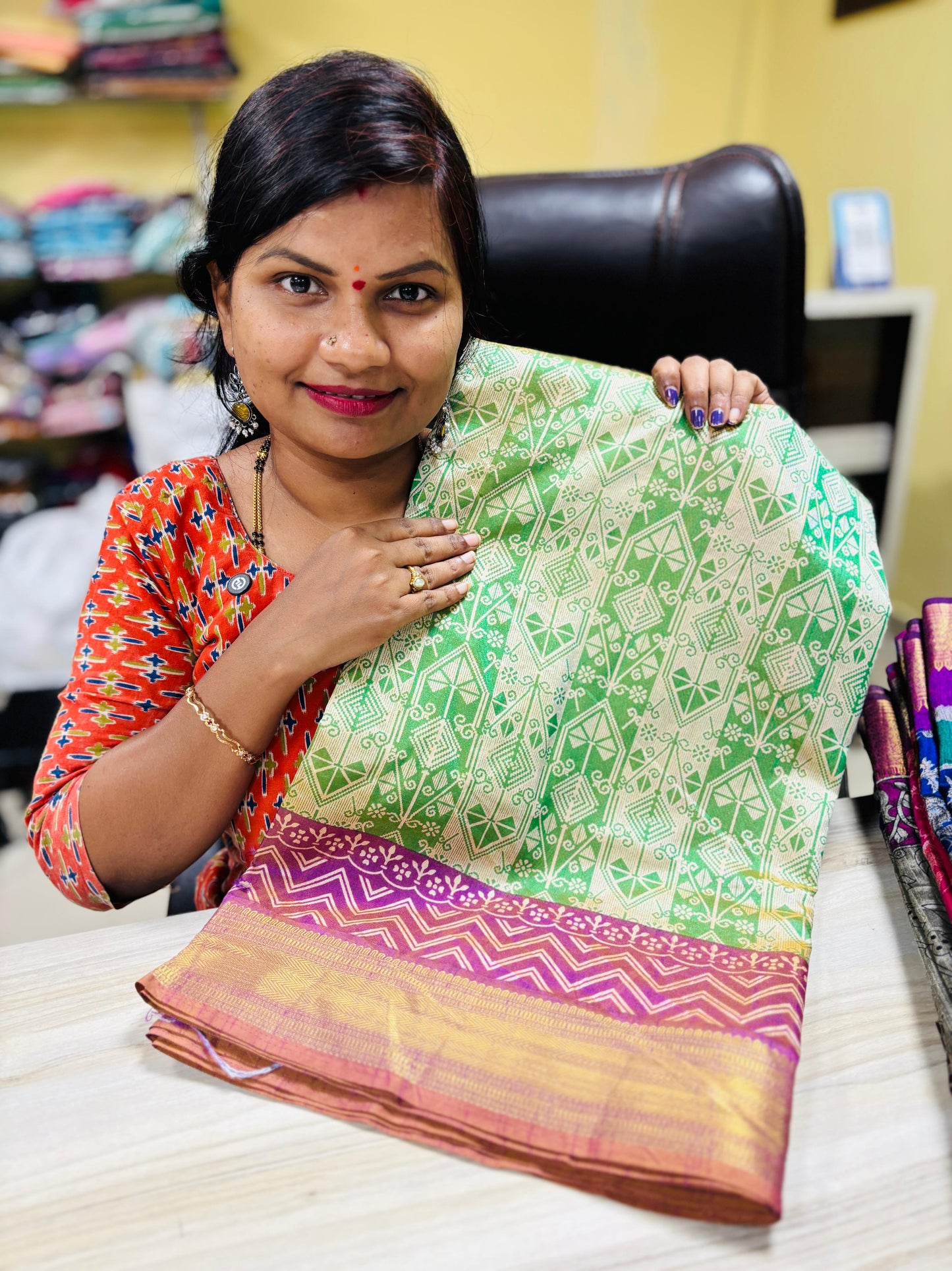 Pochampally Small Border