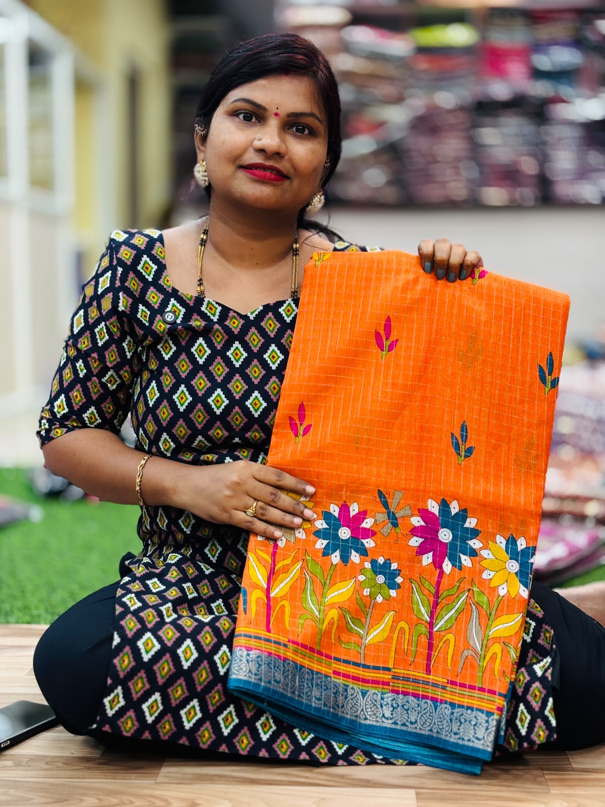 Mangalgiri Silk Saree