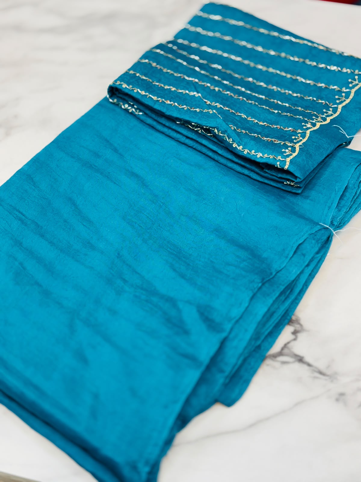 Plain Space DesignerSarees