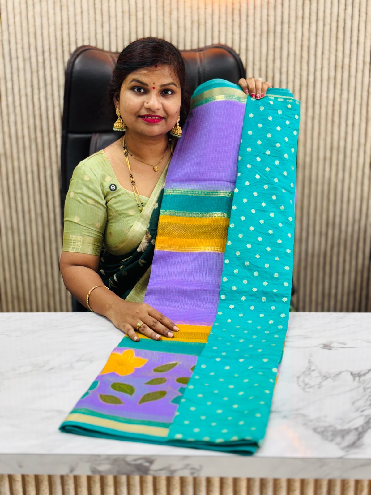 Fine Kota Digital Saree