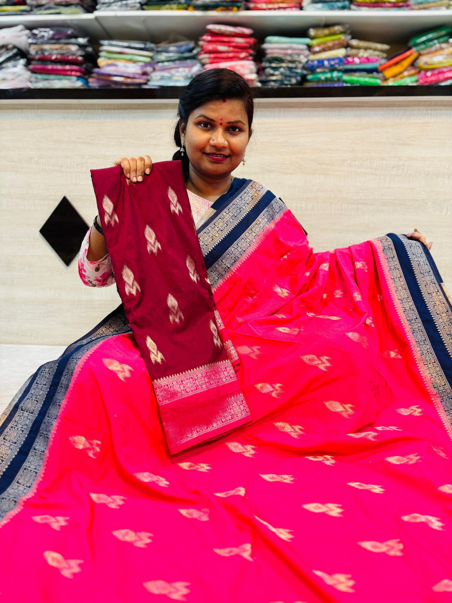 Semi Khaddi georgette