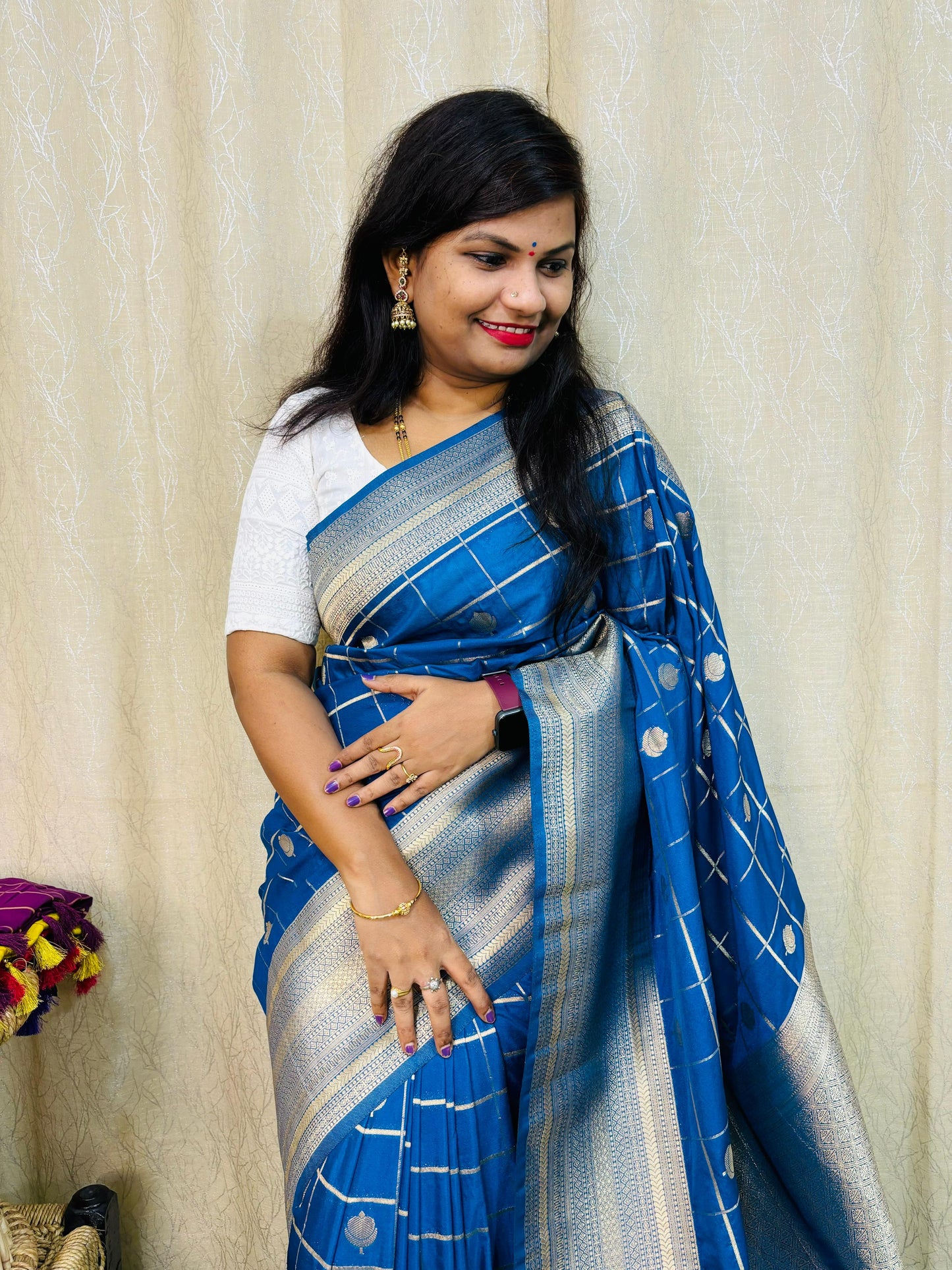 క్రేప్ కంచి పట్టు