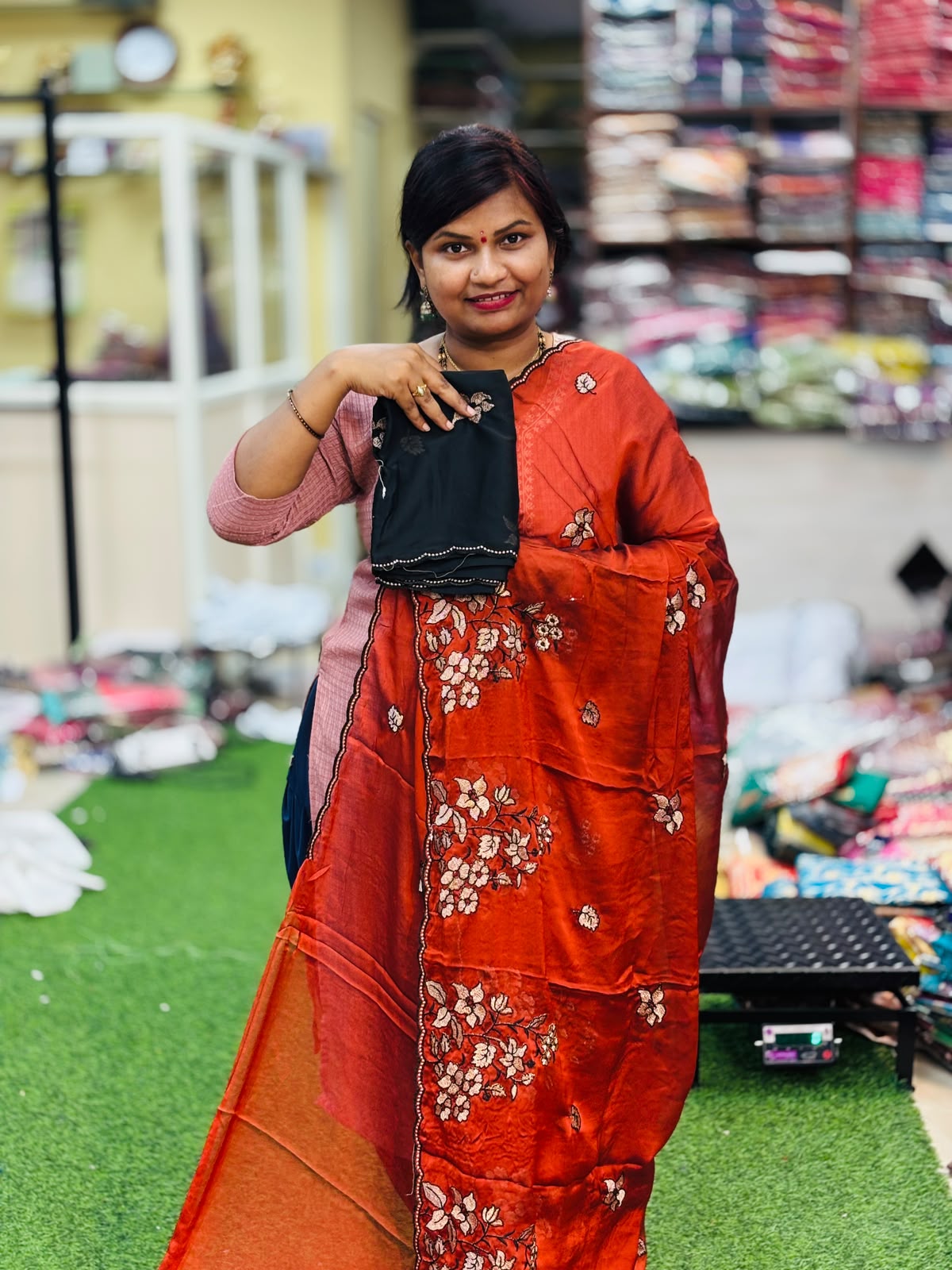 Designer rangoli sarees