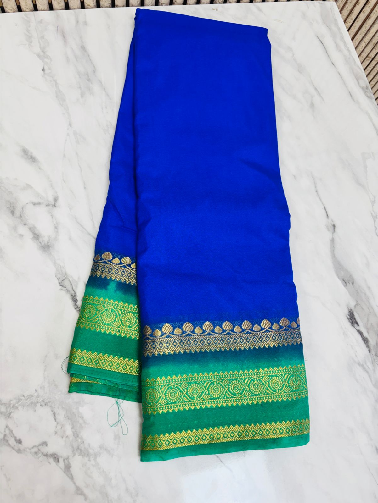 Semi Mysore Crepe Silk Sarees 24