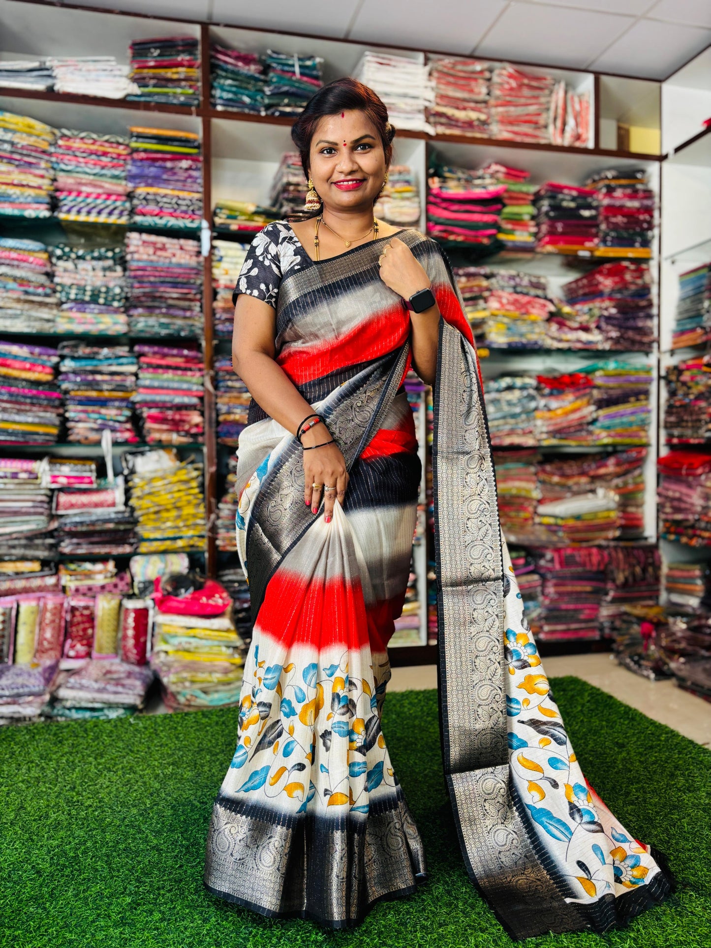 మల్టీ కలర్ క్రేప్