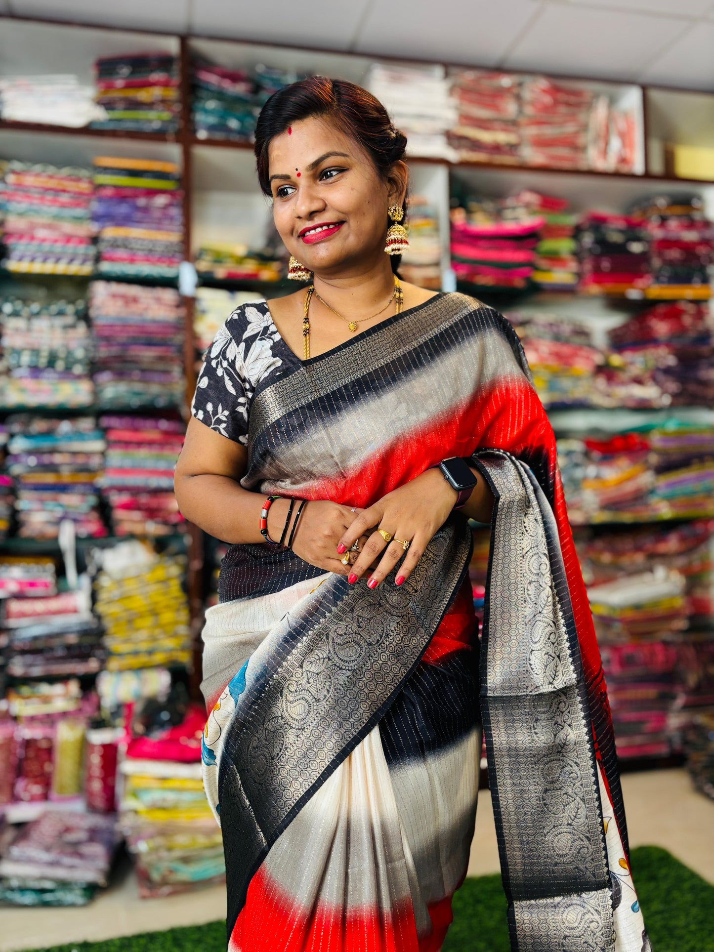 మల్టీ కలర్ క్రేప్