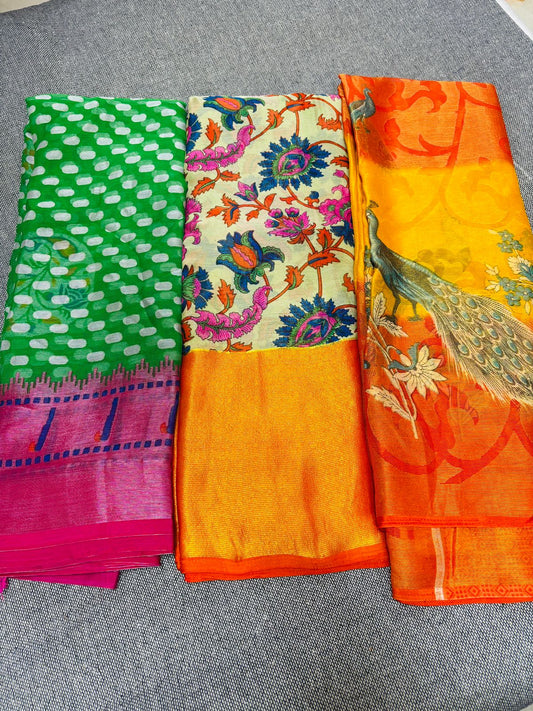 పెట్టుబడి చీరలు
1+1+1 Buy 2 get 1 free