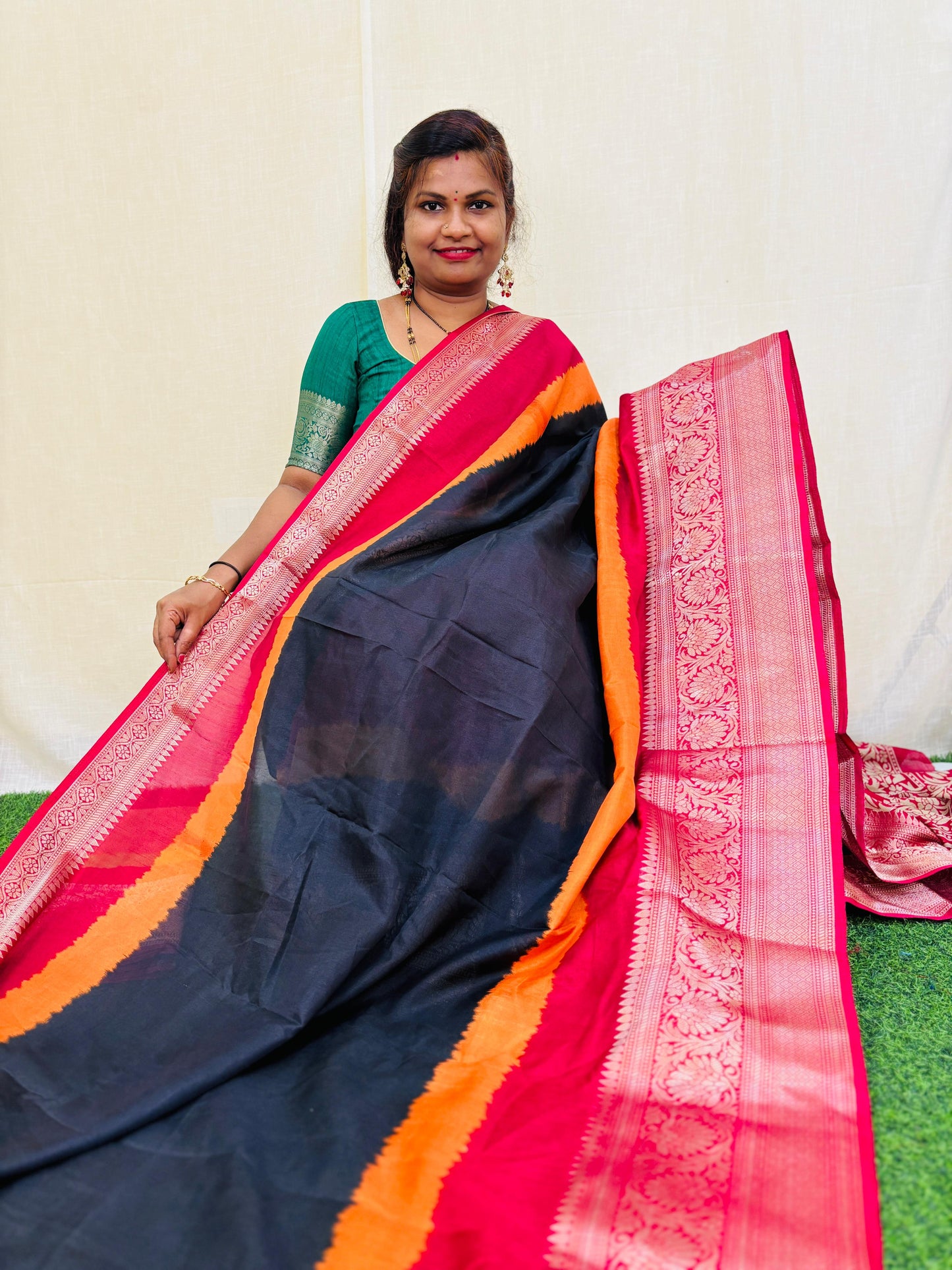 Multi Dola sarees