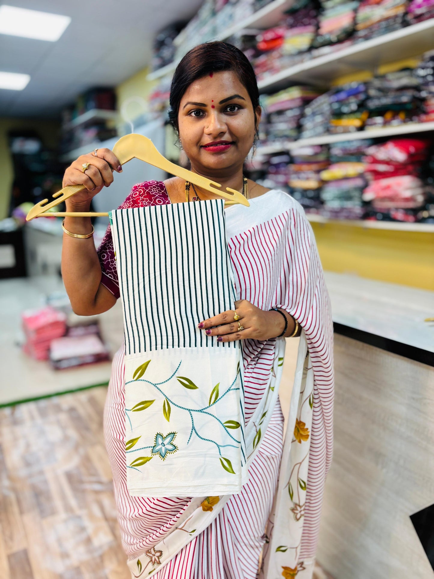 Rama blue Tending Azrak Design with floweral borders