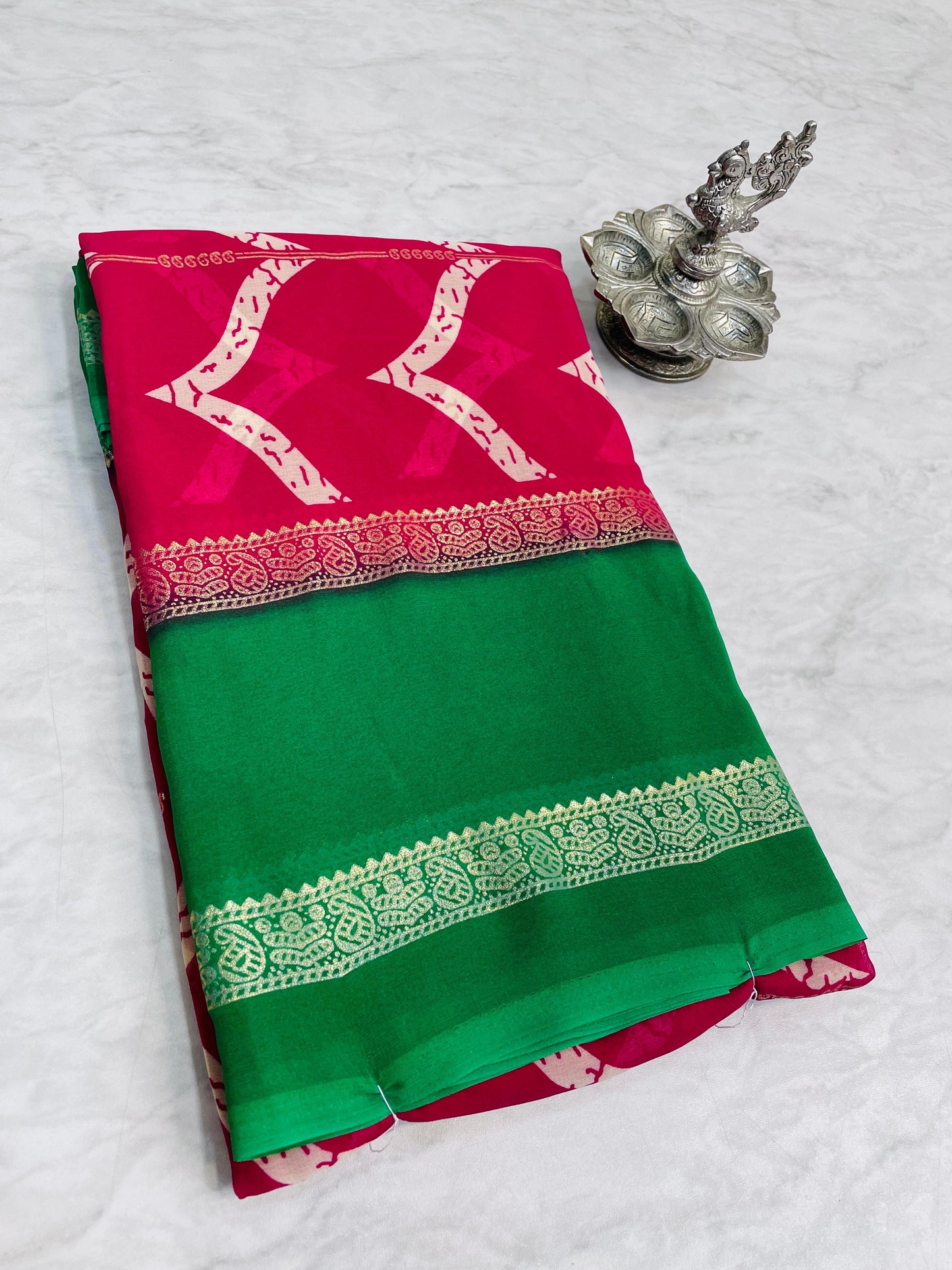 జార్జెట్ నేత ముద్రణ