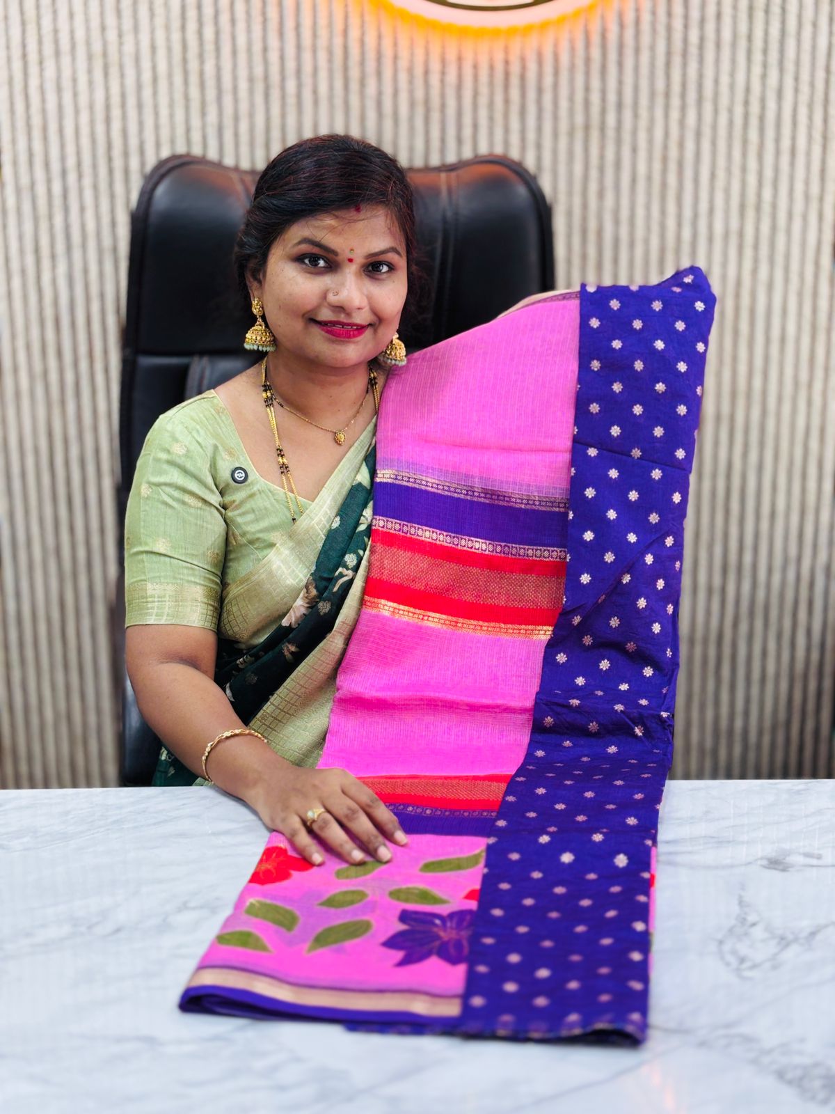 Fine Kota Digital Saree