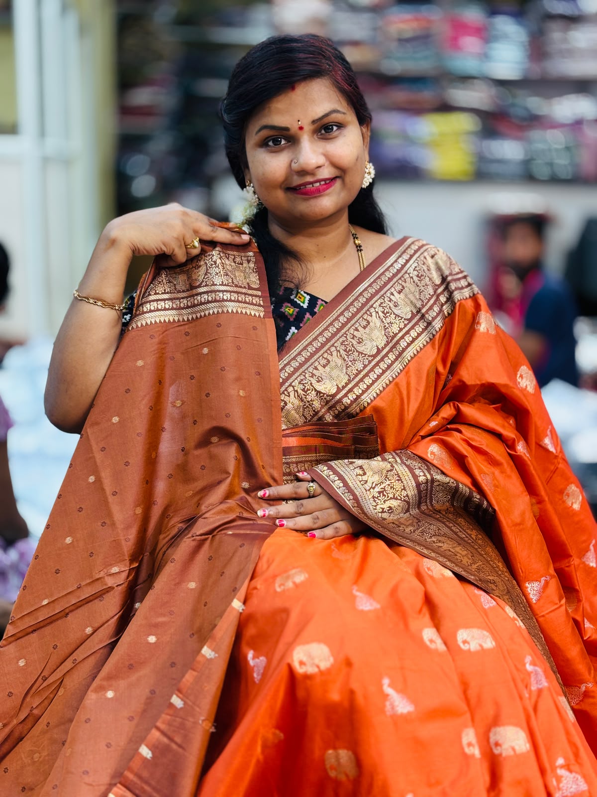 Semi Kanchi Pattu Sarees