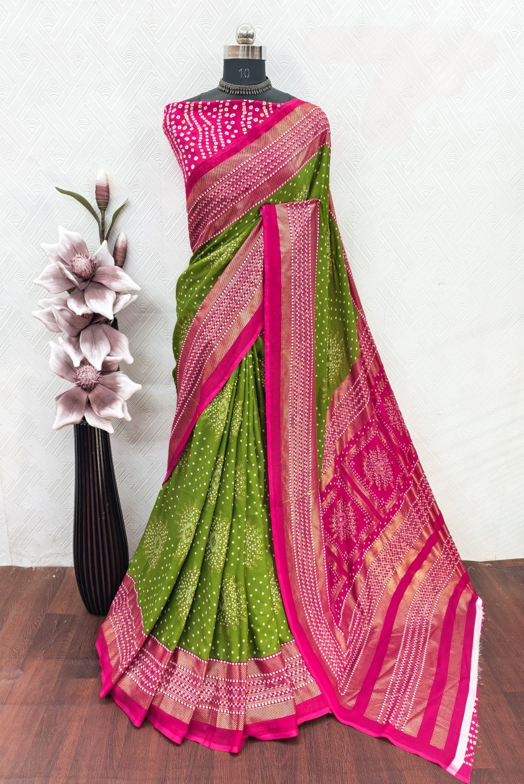 Bandhini Silk Sarees