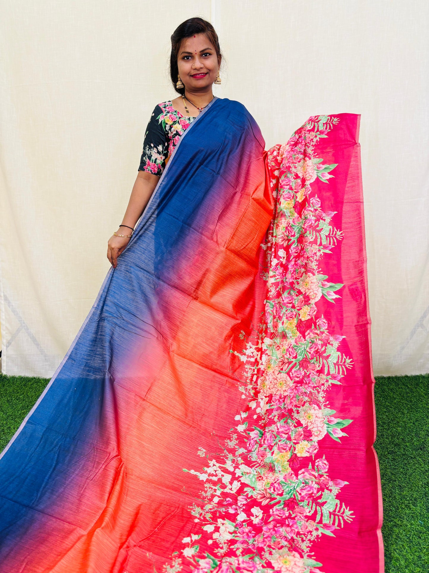 Aaliabhatt inspired Chanderi silk