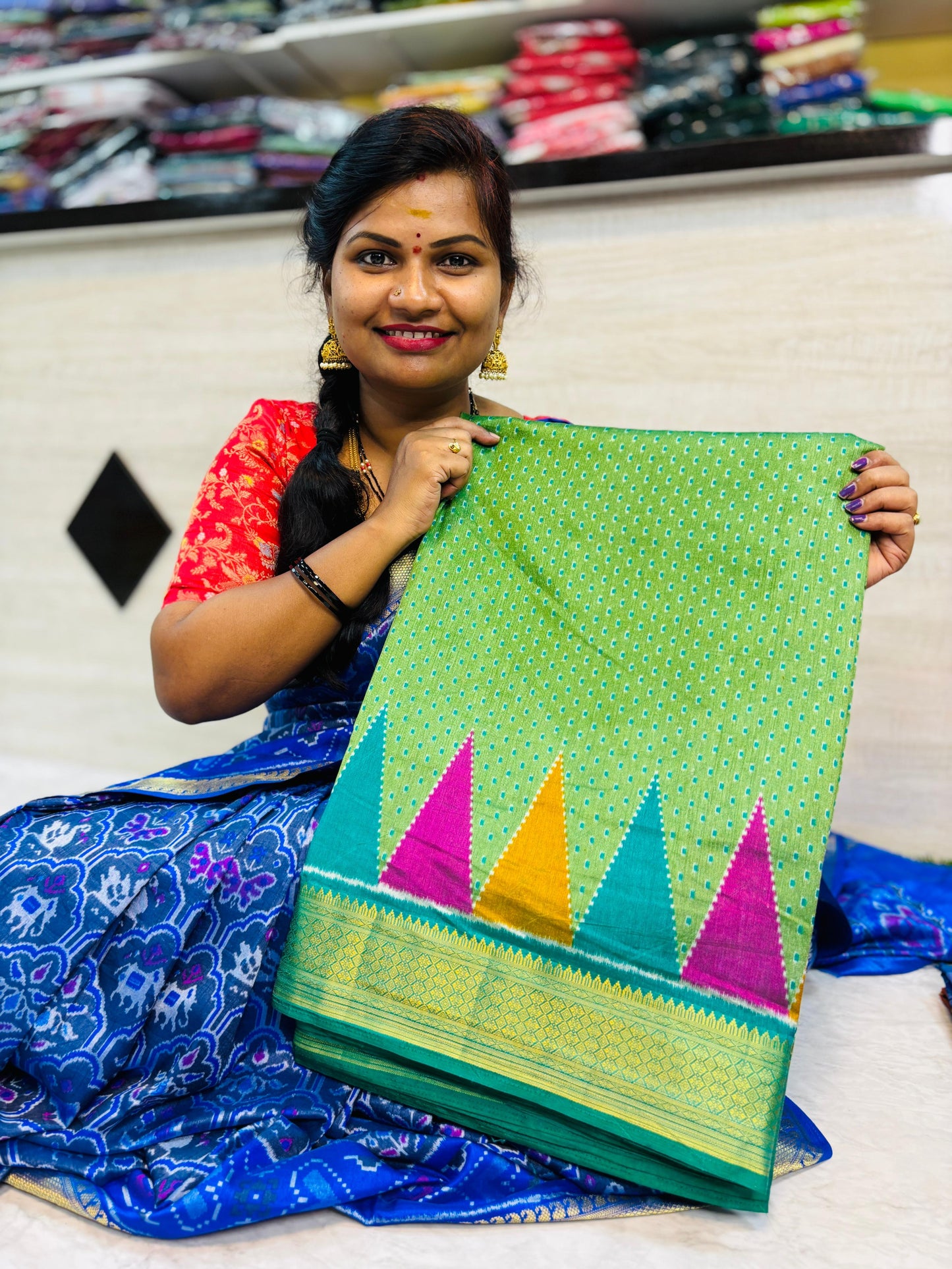 Pochampally small borders 34