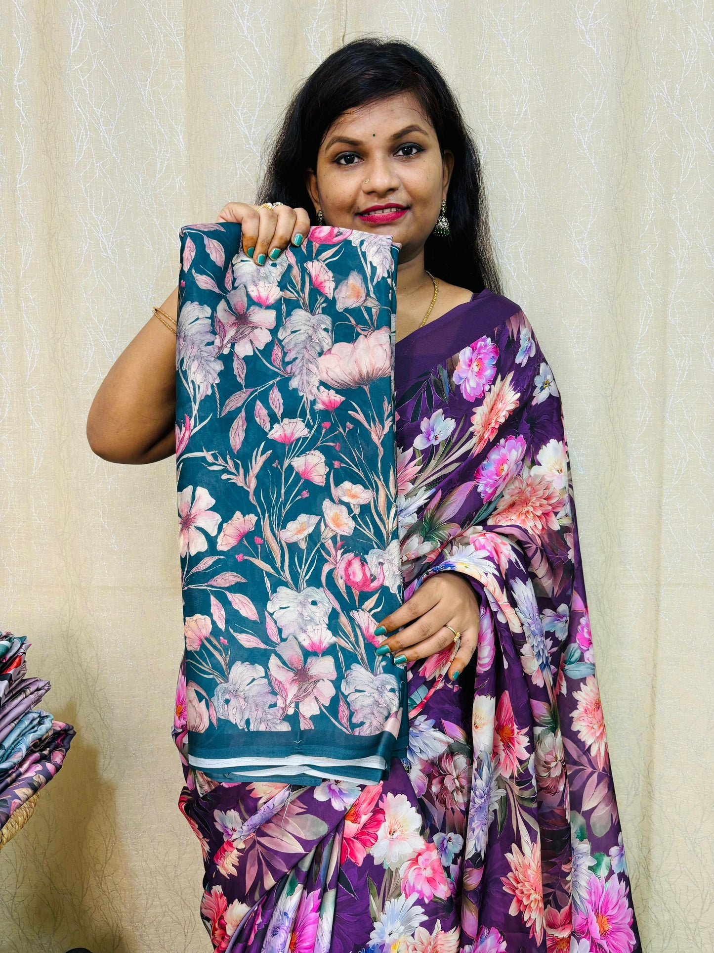 డిజిటల్ శాటిన్ చిఫ్ఫోన్స్