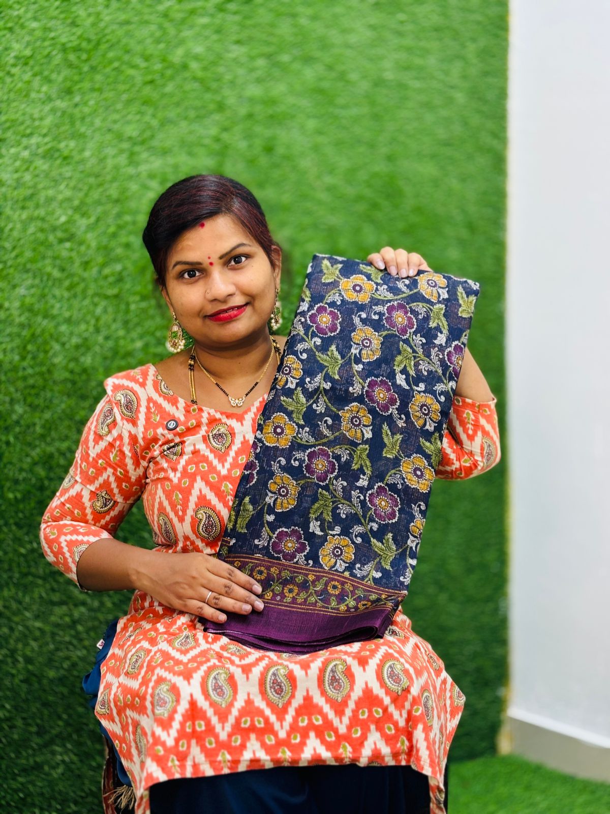 Kalamkari Kota Cotton