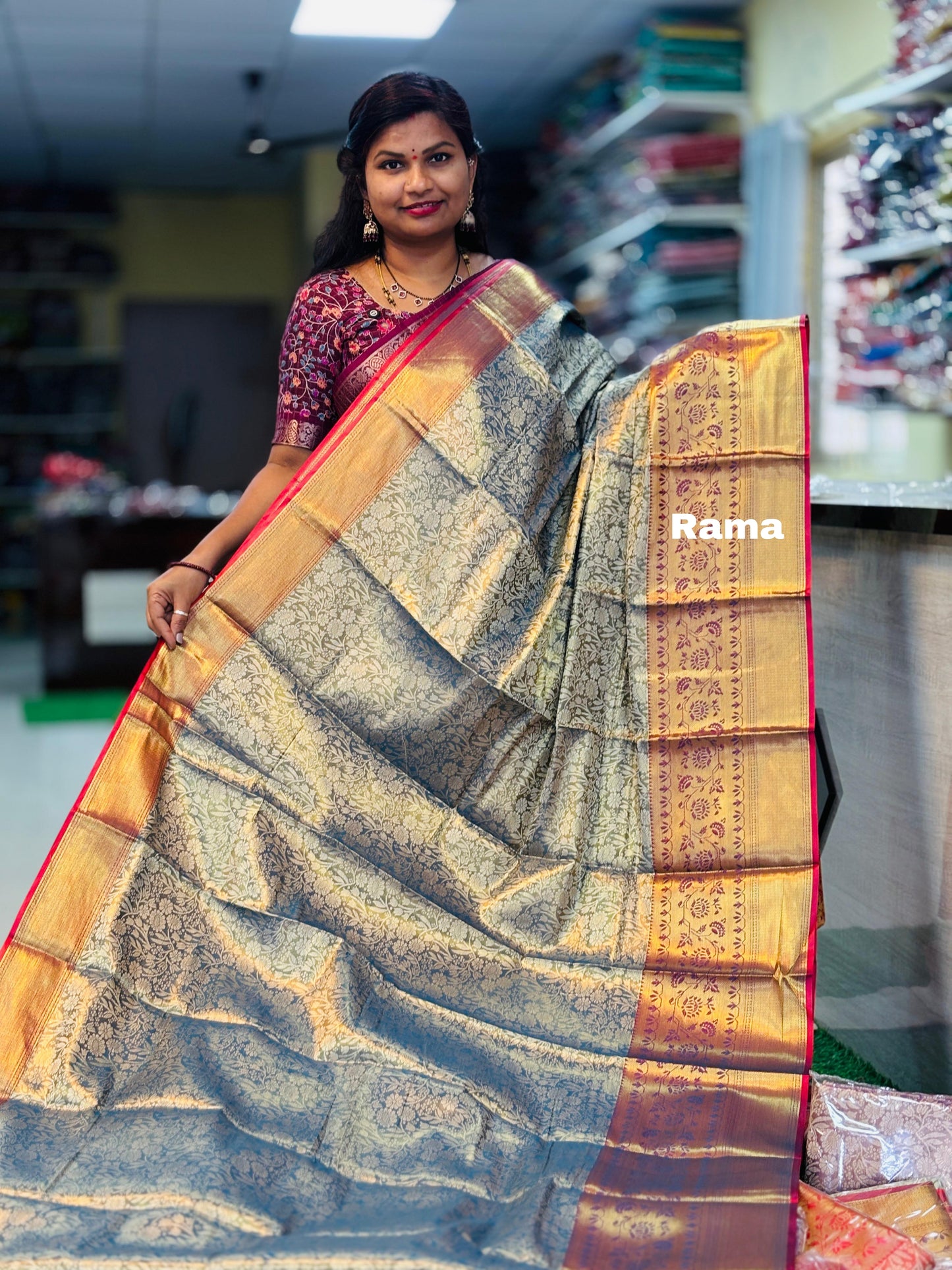 Semi Kanchi Pattu Sarees