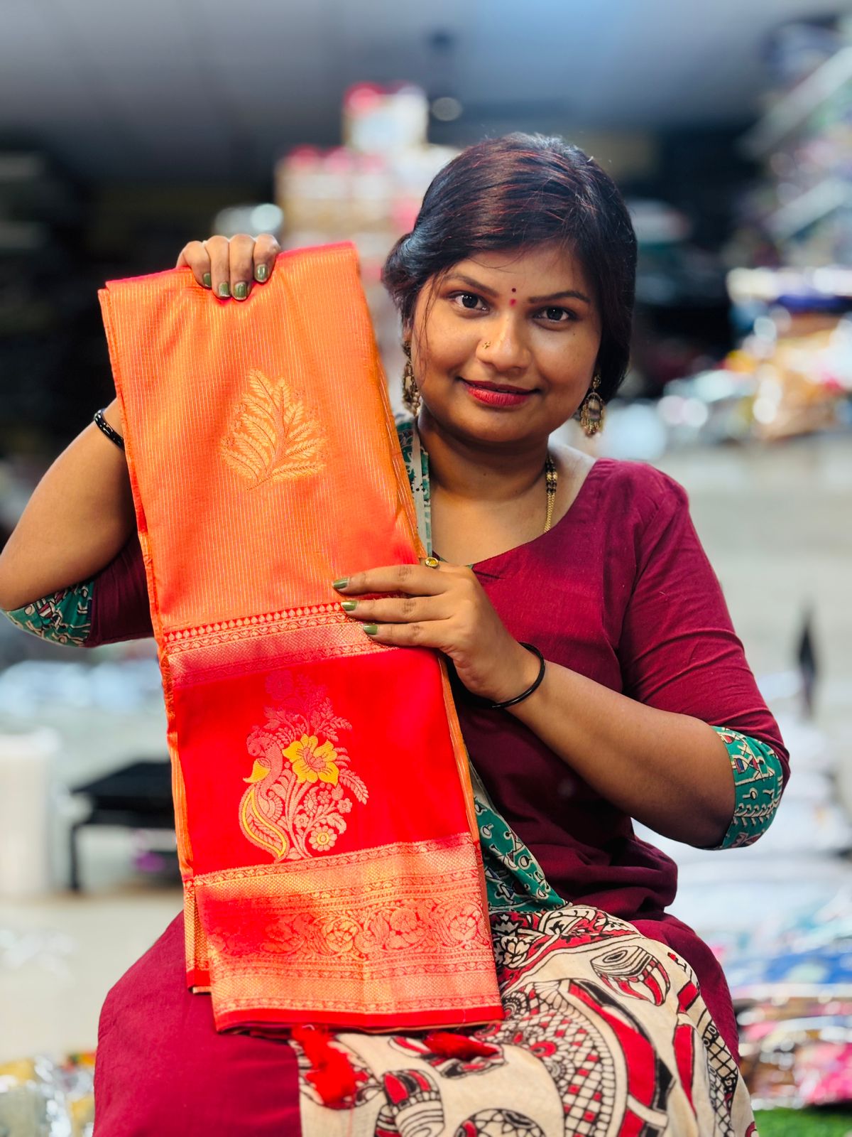 Semi Kanchi Pattu Sarees
