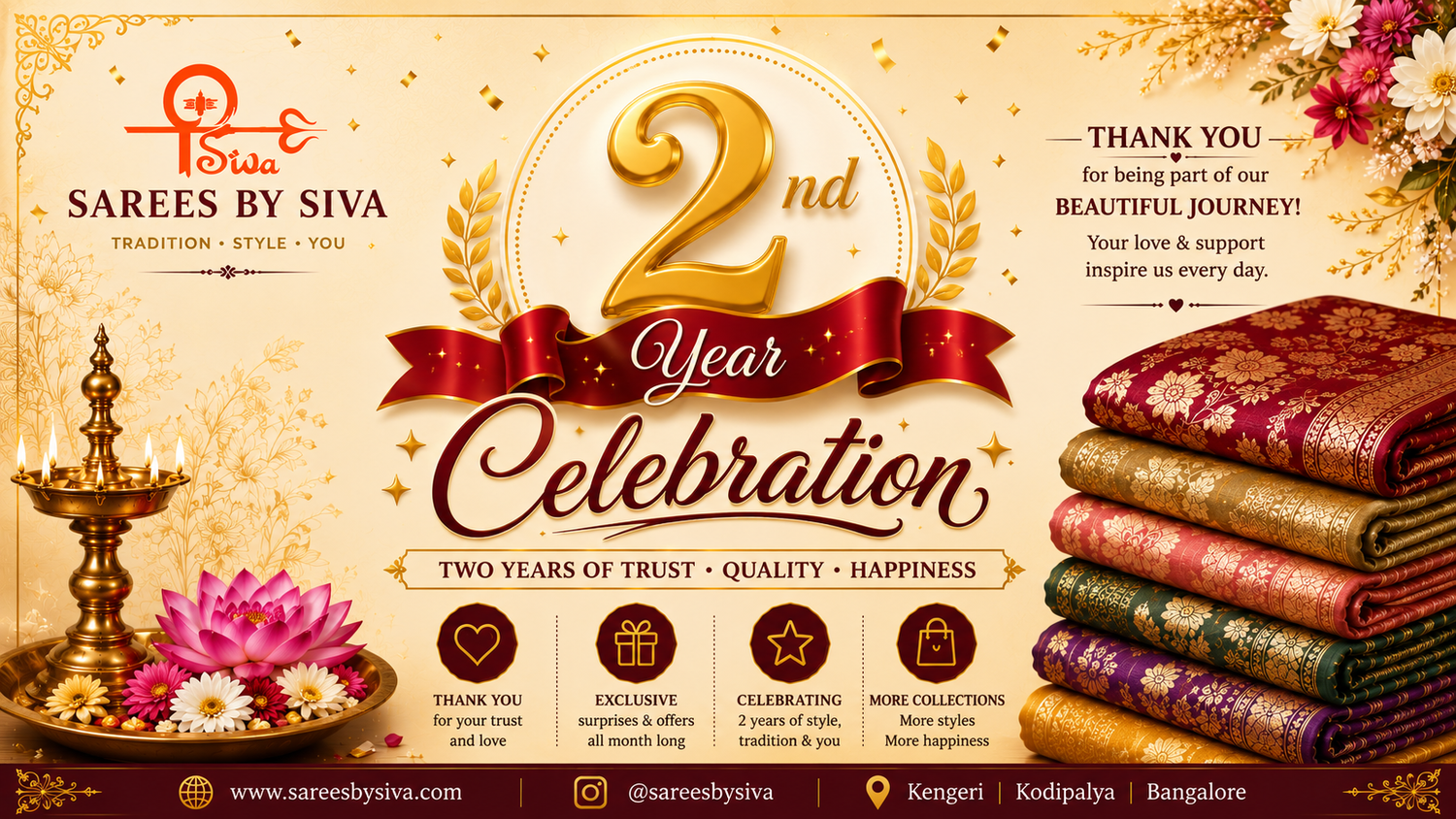 2nd Year Celebration