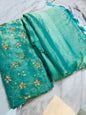 Plain Space Designer Sarees