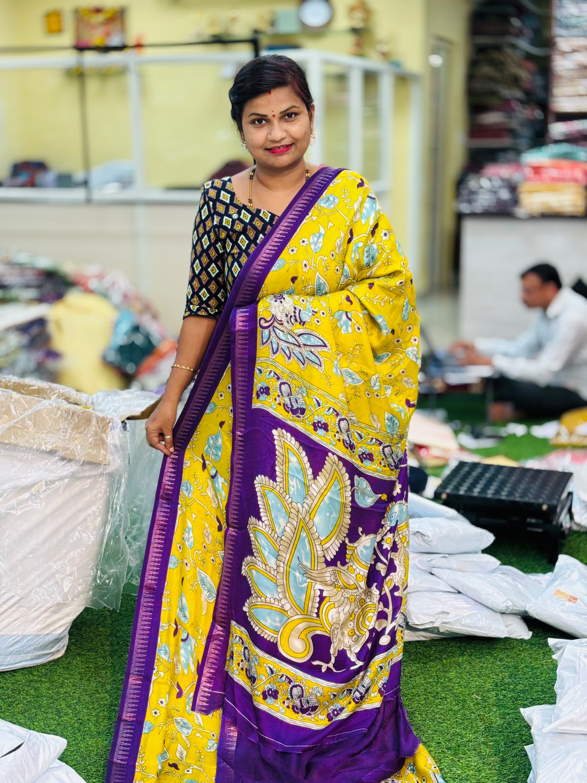 Maheswari mashellow sarees