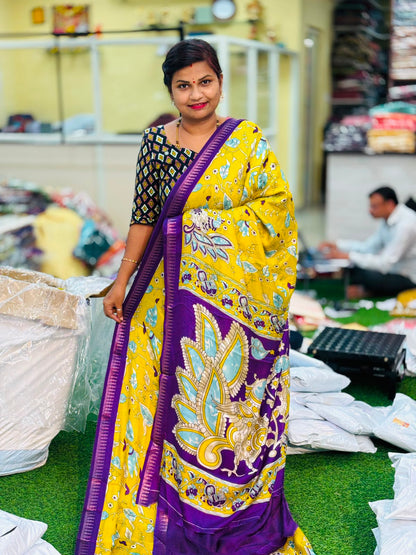 Maheswari mashellow sarees