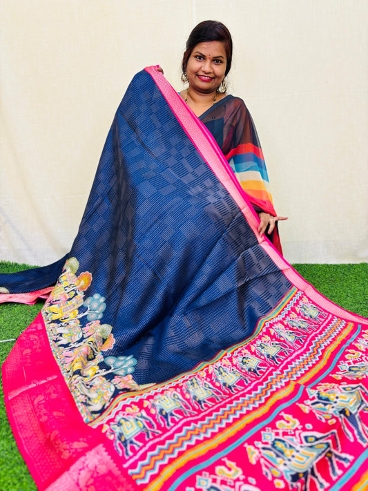 ಅಂಬಾರಿ ಥೀಮ್ ಕ್ರೇಪ್ ಸಿಲ್ಕ್