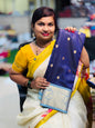 Vintage Semi Mysore Crepe