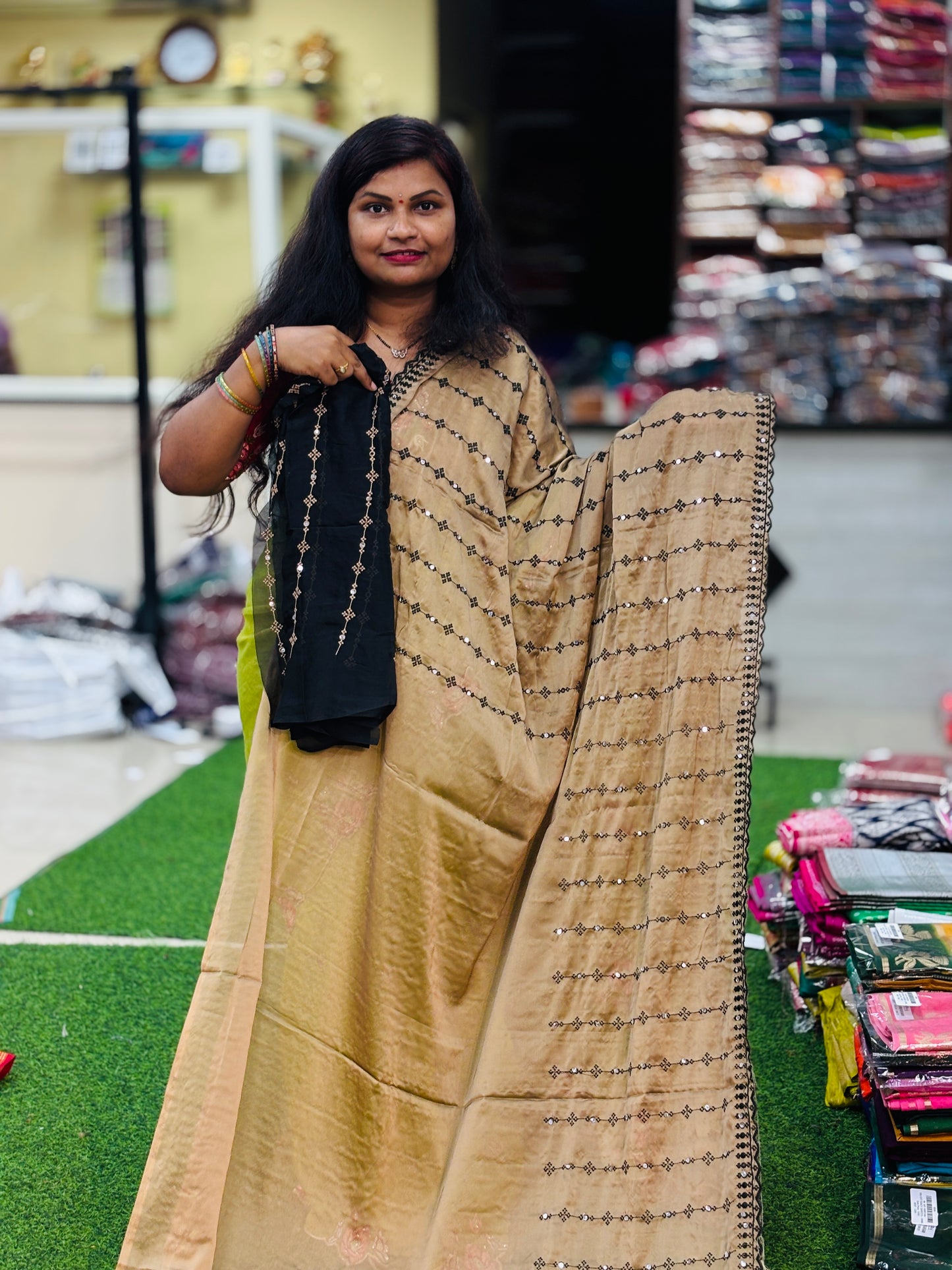 Designer Rangoli Sarees