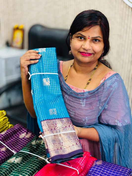 Vintage Kanchi Gadwal Sarees