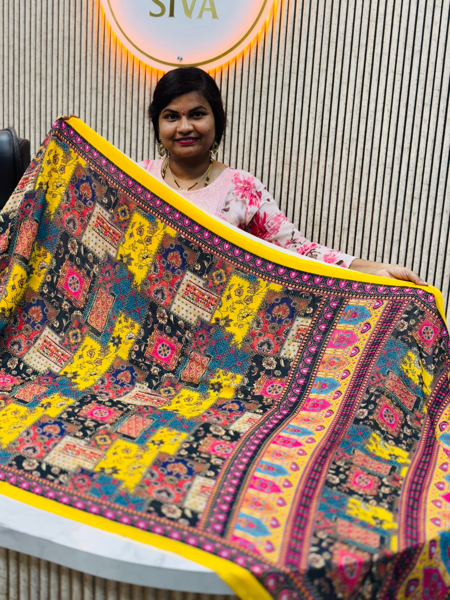 Georgette Laya sarees