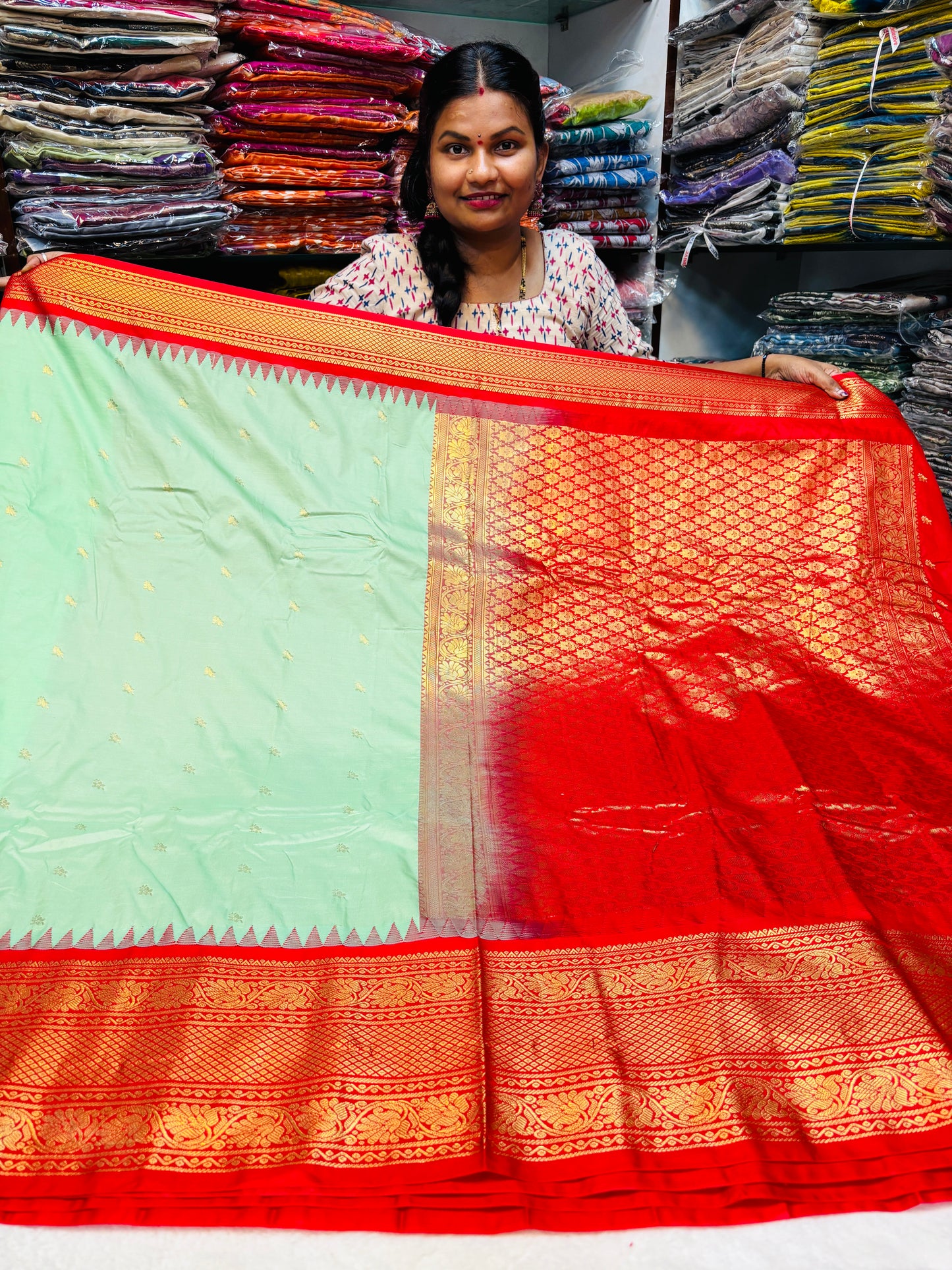 Semi Gadwal Big border