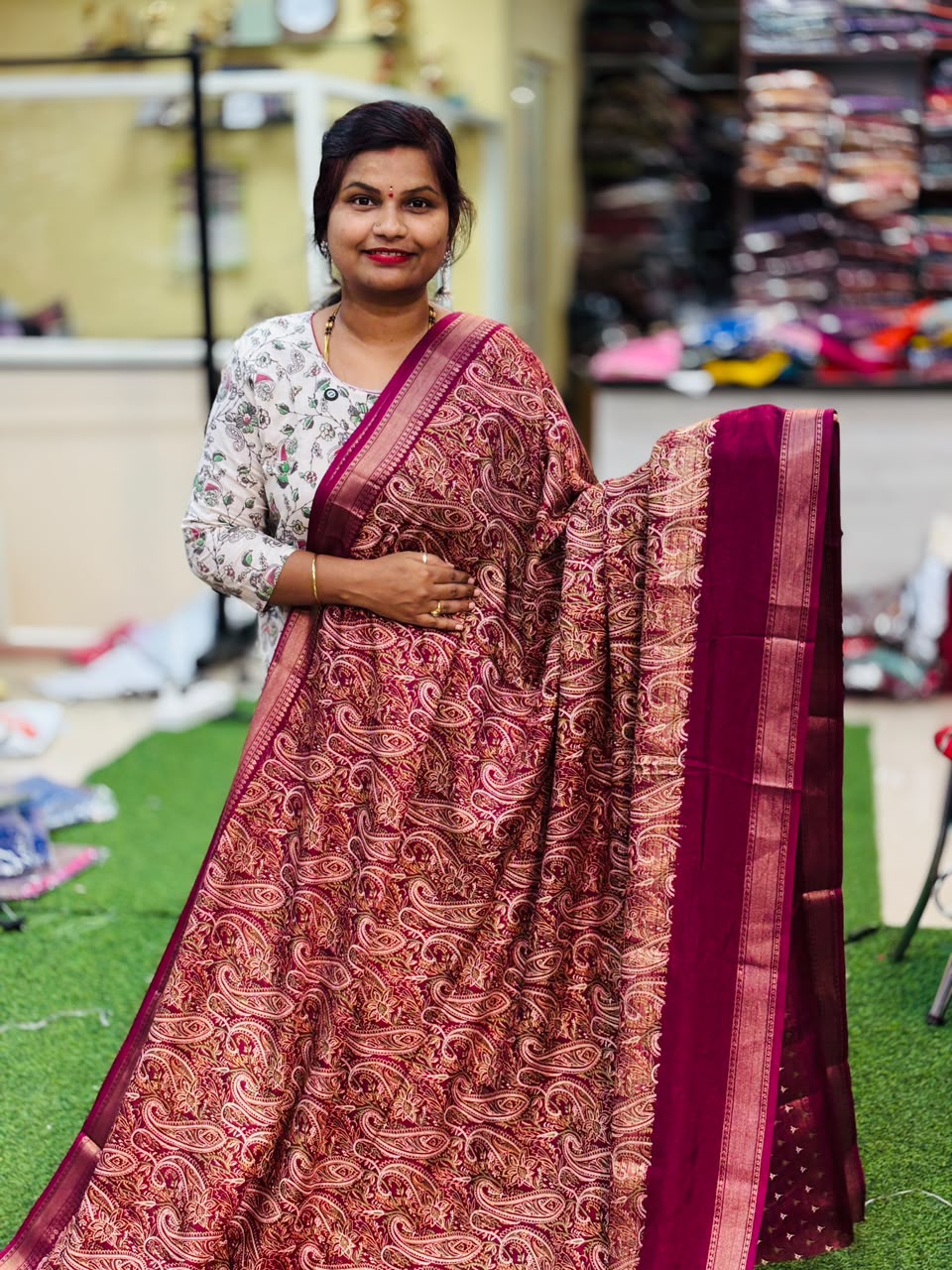 Kashmiri Printed Sarees