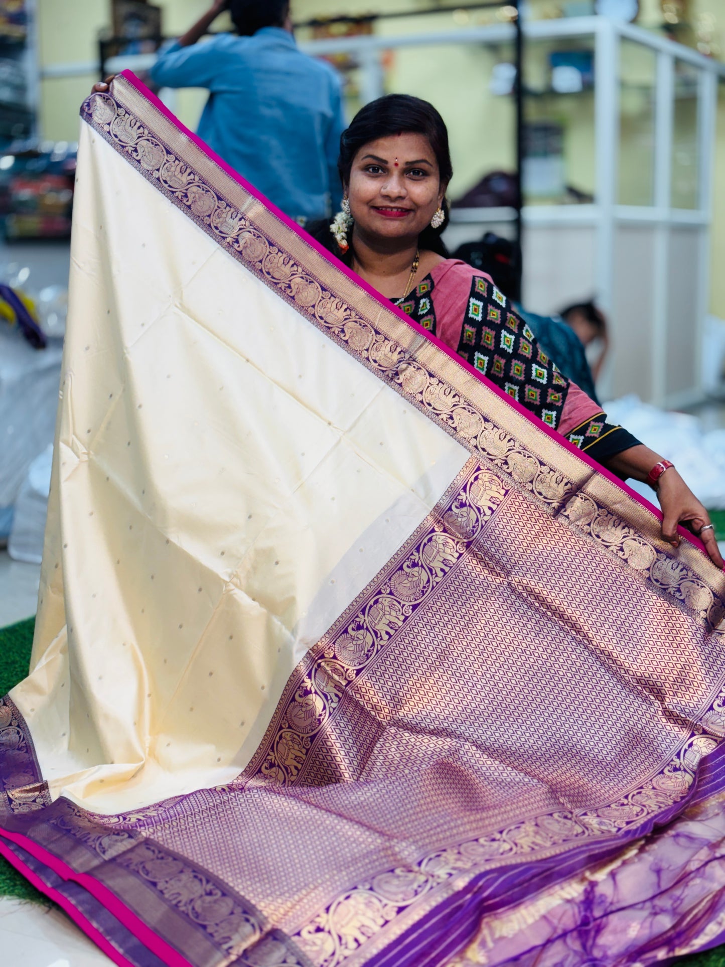 Gadwal Kanchi Pattu Saree