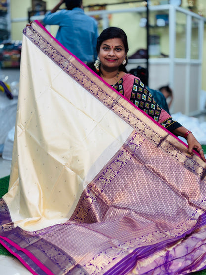 Gadwal Kanchi Pattu Saree