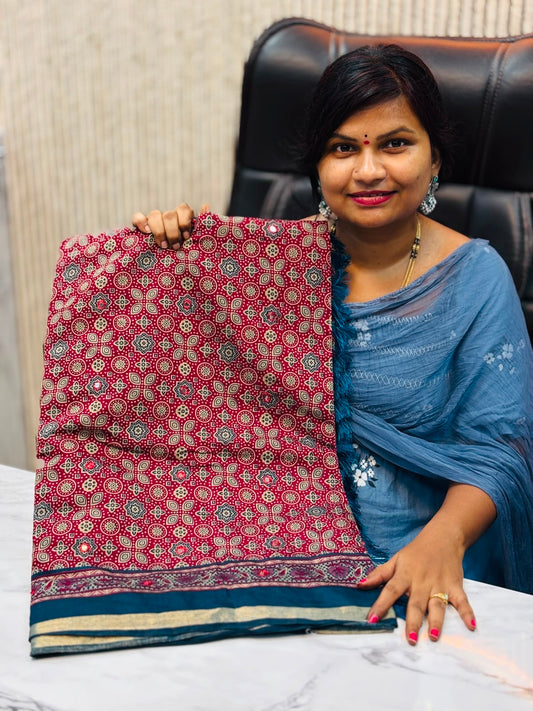 Azrak Linen sarees