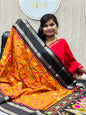 Kalamkari Gadwal Borders Sarees