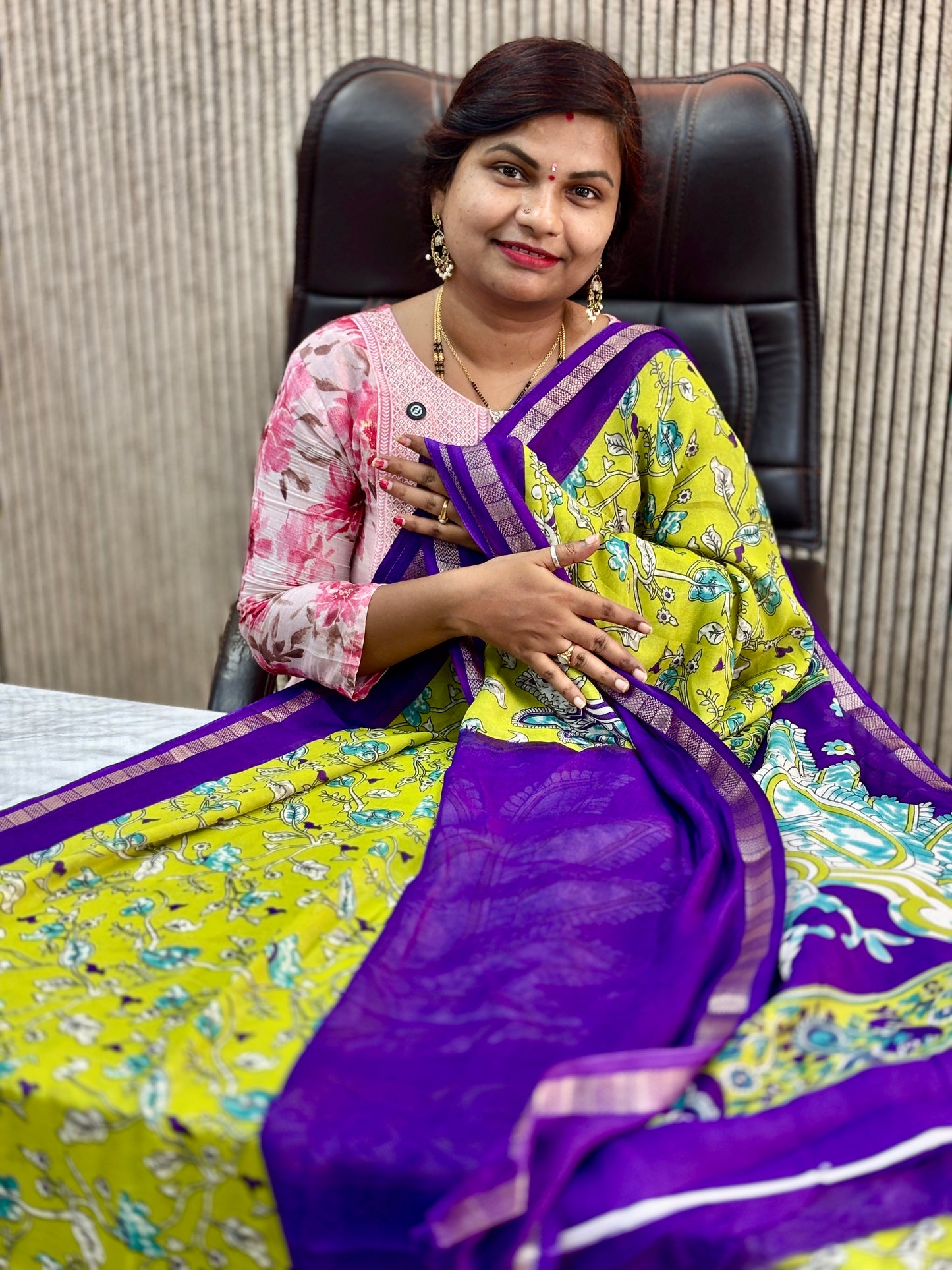 Maheswari Georgette Sarees