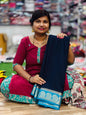 Semi Mysore Crepe Sarees
