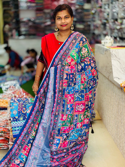 Azrak Chinnon Laya Saree