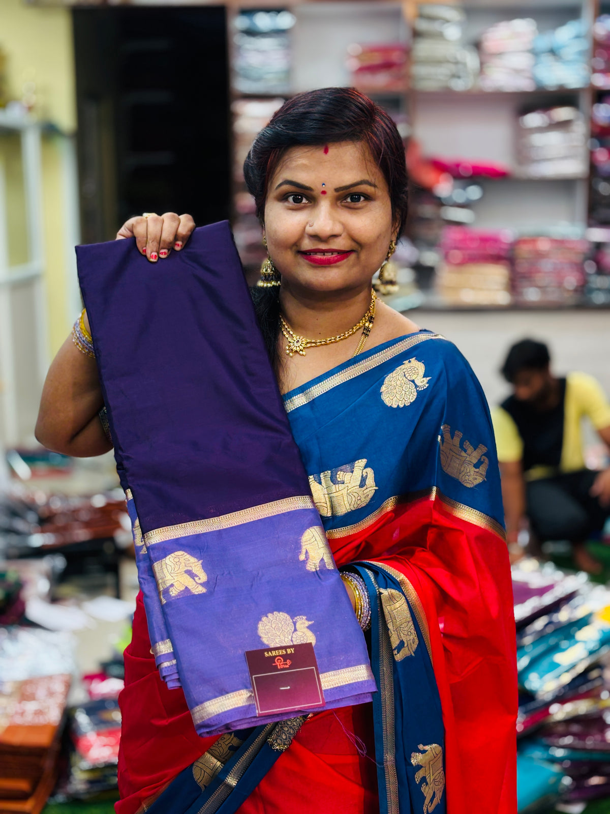 2D Mysore Crepe Sarees
