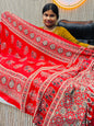 Azrak Model Silk Saree