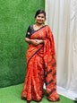 Ikkath printed soft silk cotton