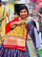 Pochampally Soft silk sarees with Kanchi Border
