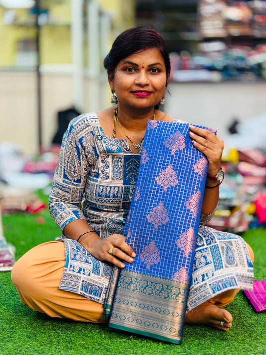 Semi Kanchi pattu sarees