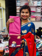 2D Mysore Crepe Sarees