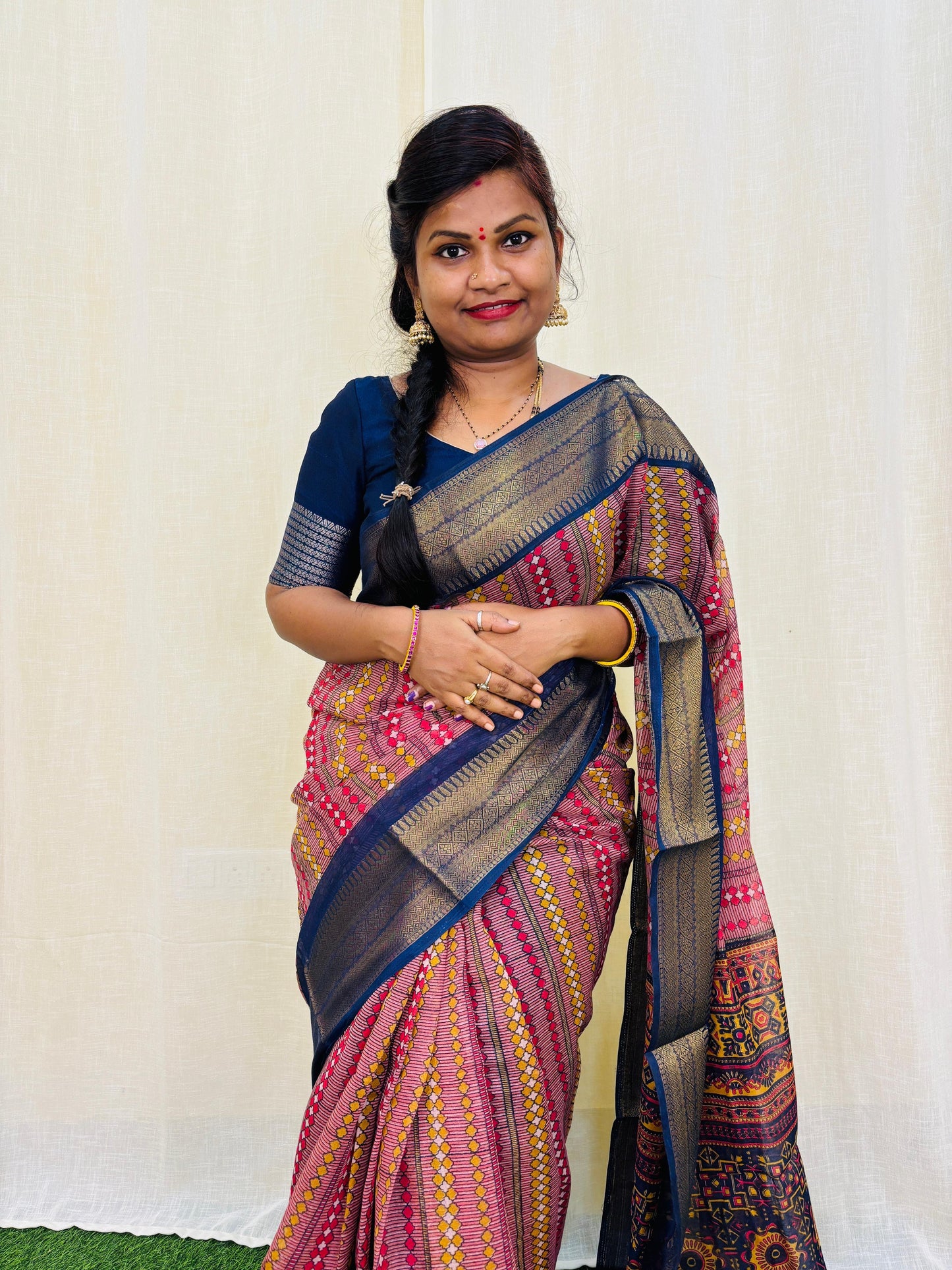 Spun Crepe silk